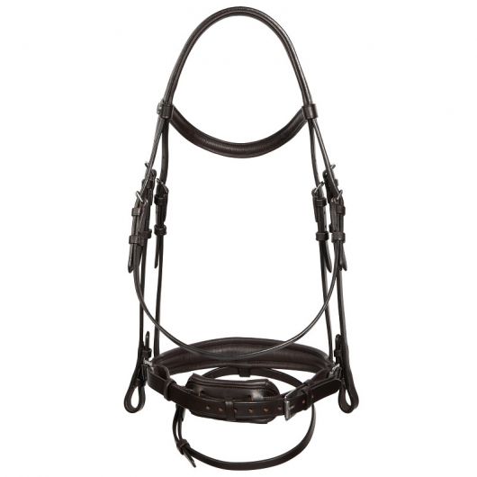 Bridon cuir cheval Soft Anatomic - Harry's Horse