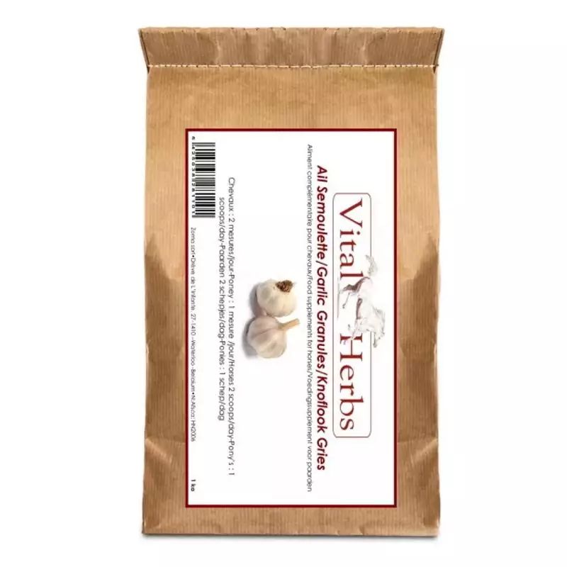 Ail semoulette cheval Date courte 3kg - Vital Herbs
