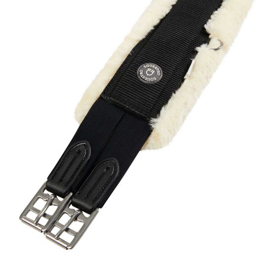 Sangle cheval nylon et mouton synthétique - Equestro