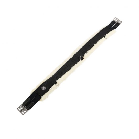 Sangle cheval nylon et mouton synthétique - Equestro