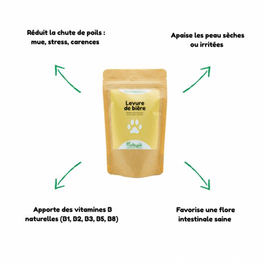 Levure de bière chien et chat - Nutragile