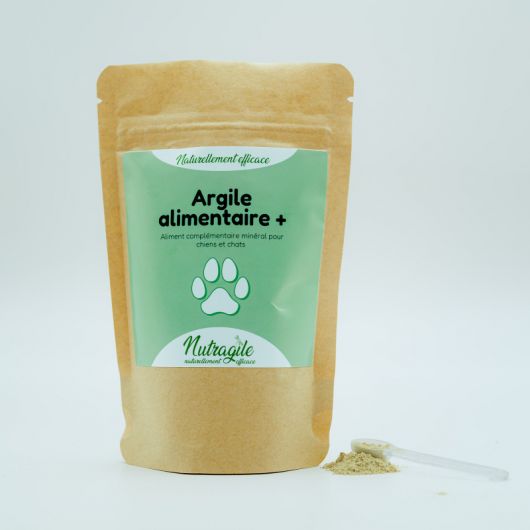 Argile alimentaire + chien et chat - Nutragile