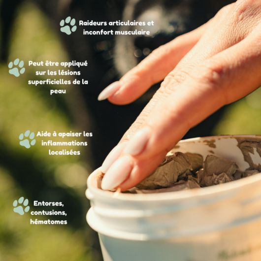 Cataplasme naturel argile chien et chat - Nutragile
