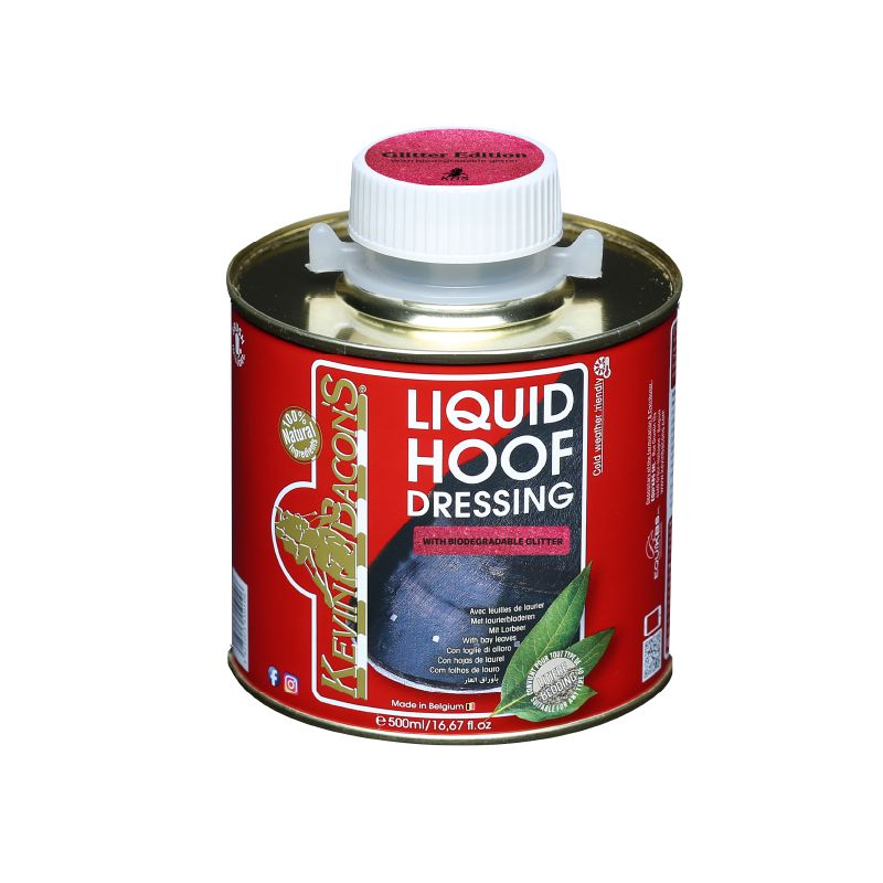 Huile sabot Liquid Hoof Dressing Glitter Rose Gold Edition - Kevin Bacon's