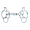 Mors 3 anneaux Easy Control double brisure - Stubben