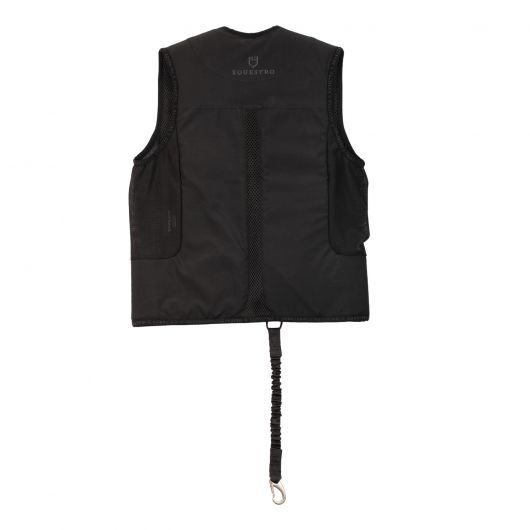 Gilet airbag équitation avec protection dorsale D30 niveau 2 - Equestro