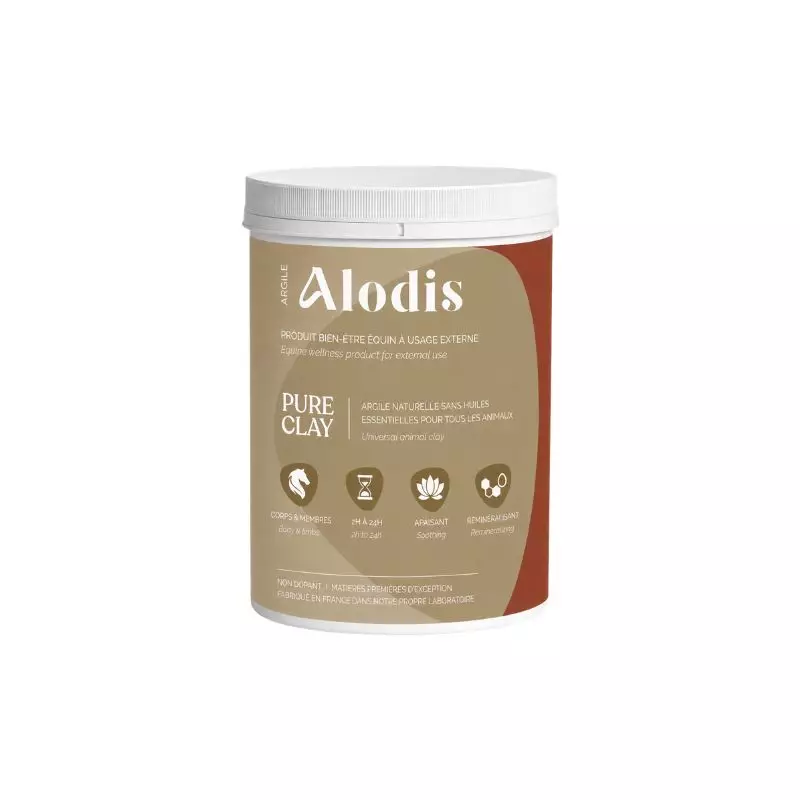 Pure Clay - Argile cheval peau réactive - Alodis