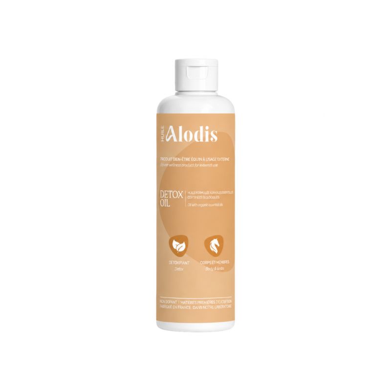 Detox Oil - Huile massage cheval rafraîchissante - Alodis