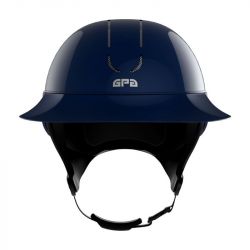 Casque équitation First Lady Global TLS Bleu Shiny - GPA
