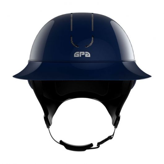 Casque équitation First Lady Global TLS Bleu Shiny - GPA