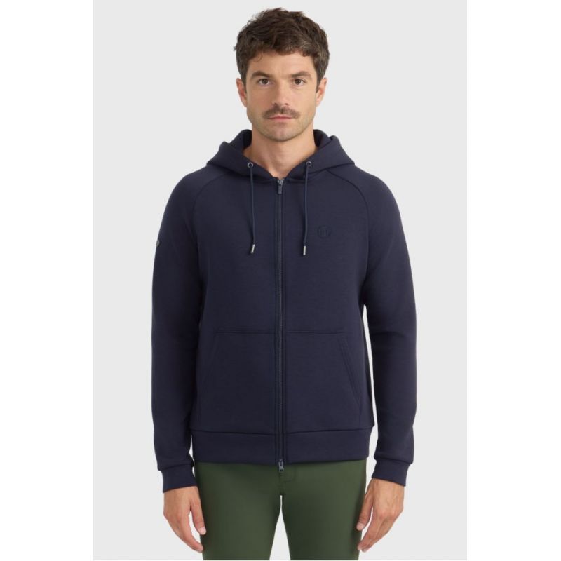 Sweat zippé équitation Homme Connor - Harcour