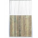 Grille et porte de Box