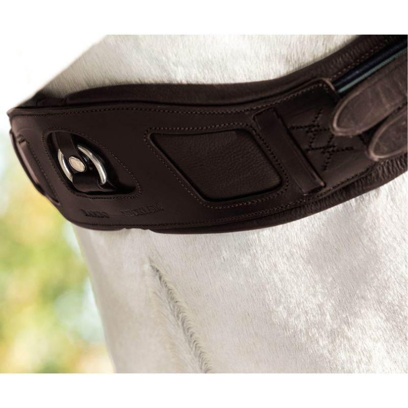 Sangle cheval courte cuir Comfort Micklem Horseware - Equestra