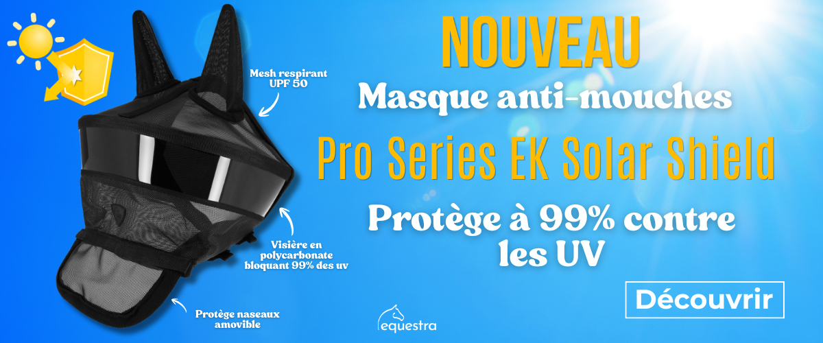 Masque anti-mouches anti-uv Pro Series EK Solar Shield 99%