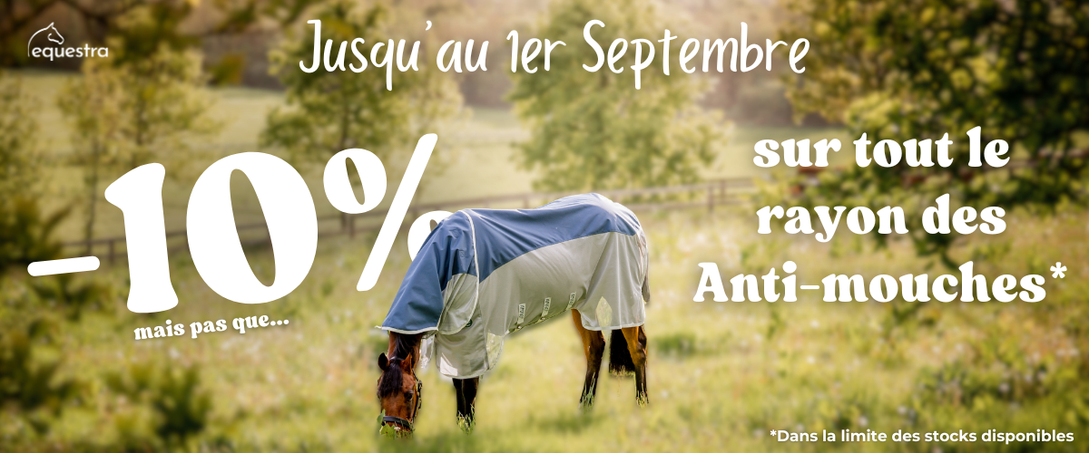 Promotion anti-mouches Equestra