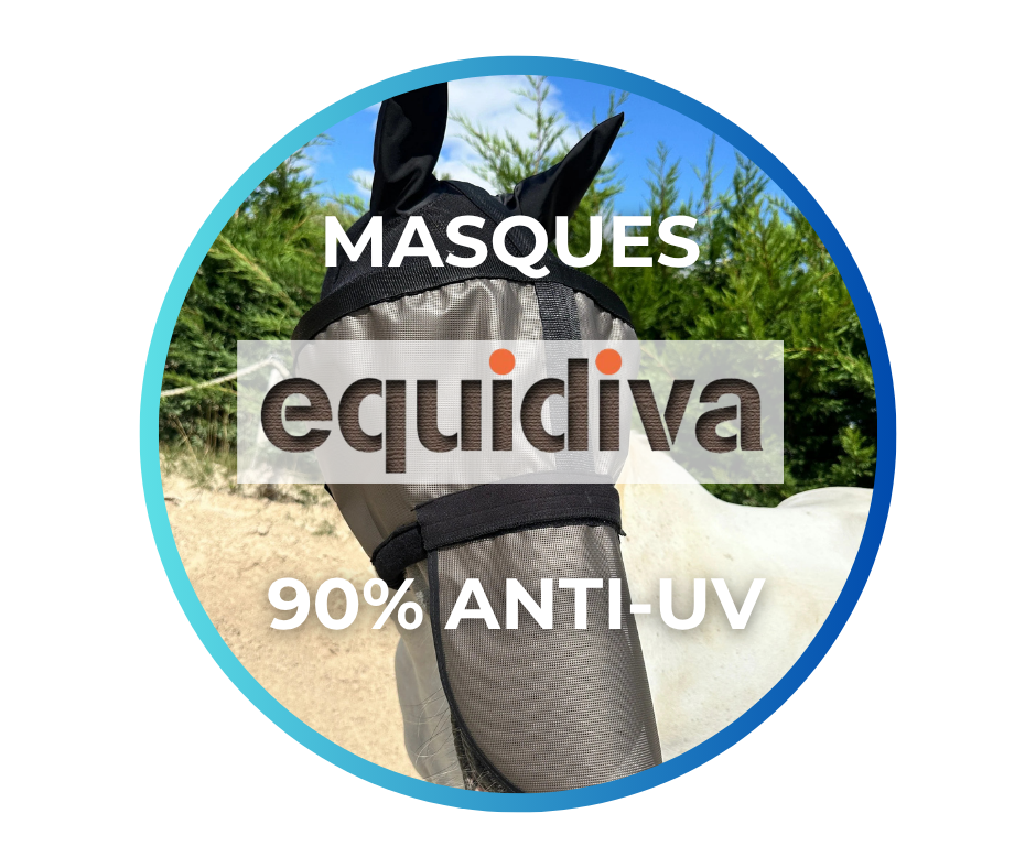 Masque anti-uv 90% cheval Equidiva