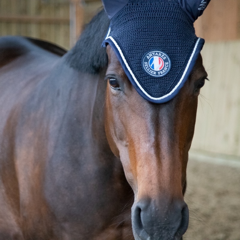 bonnet anti-mouches cheval Antarès - Equestra