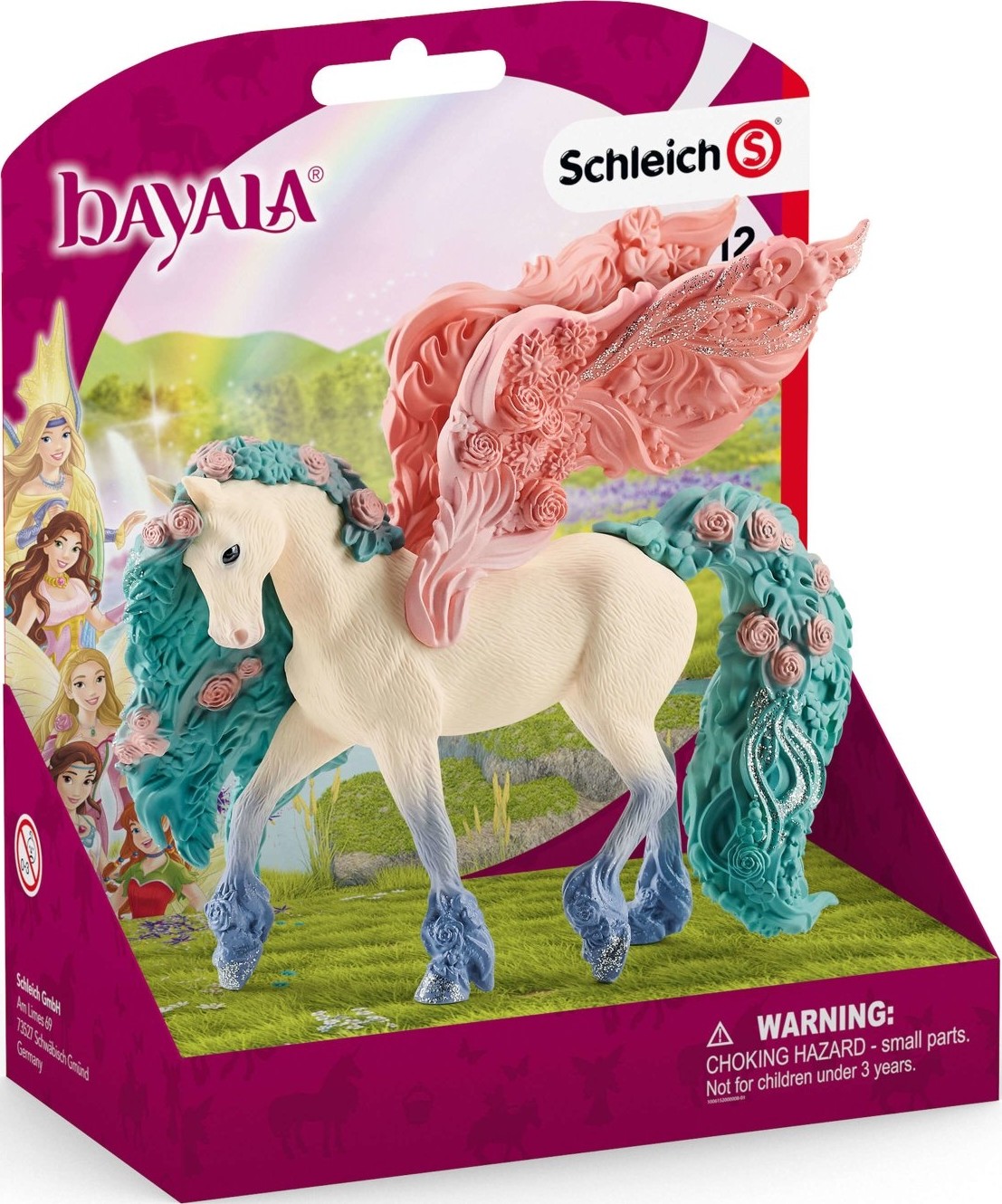Pégase aux fleurs Schleich - Equestra