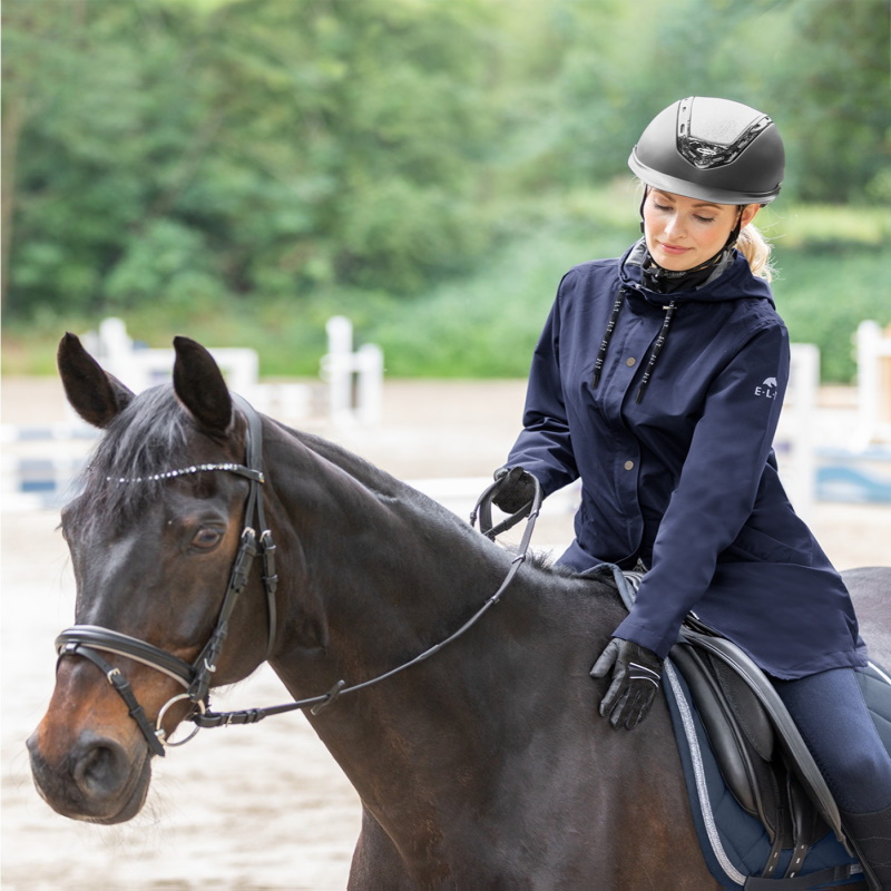 Veste d'équitation longue imperméable Emilia Elt - Equestra