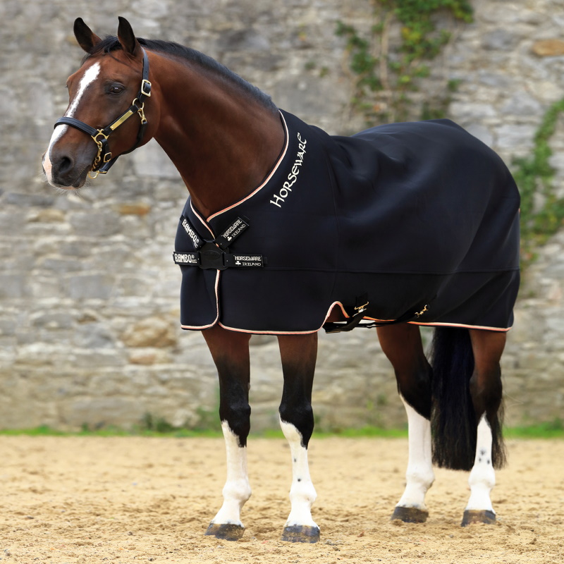 Chemise séchante Rambo Airmax Cooler Disc Horseware noire - Equestra