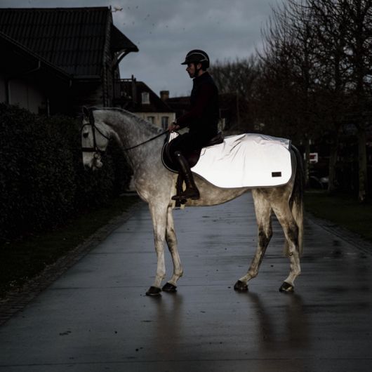 Couvre-reins cheval réfléchissant Reflective - Kentucky Horsewear