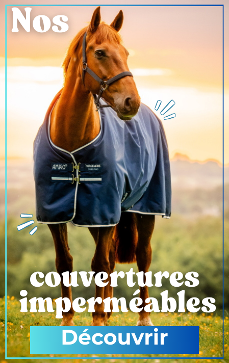 Couvertures de pré cheval