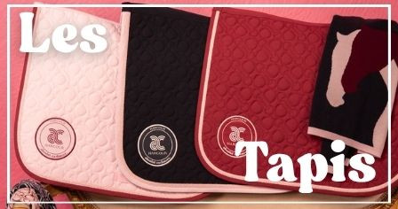 NOS TAPIS DE SELLE POUR CHEVAUX