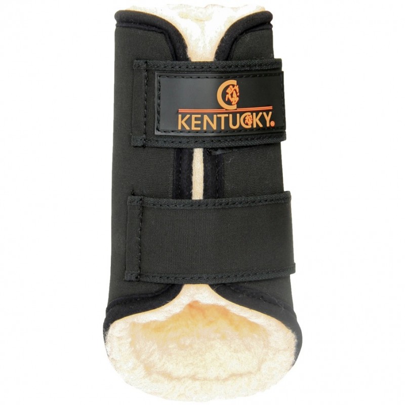 Guêtres antérieurs cheval mouton synthétique Solimbra - Kentucky Horsewear