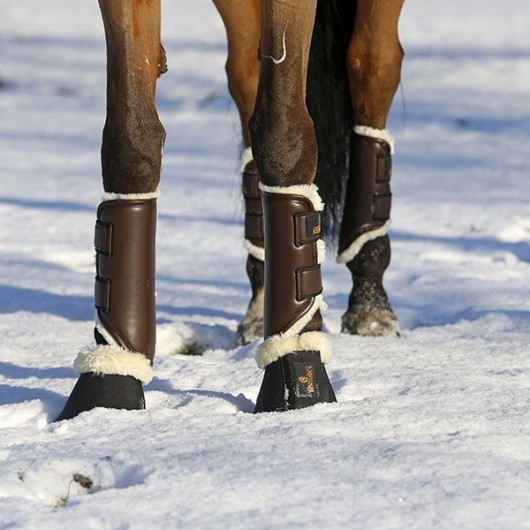 Guêtres antérieures cheval synthétique - Kentucky Horsewear