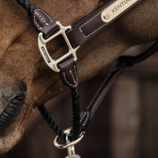 Licol cheval en cuir Rope - Kentucky Horsewear
